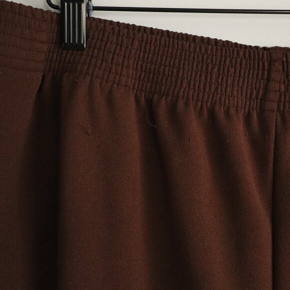 Northern Traditions‎ Women's Brown 10P Stretch Straight Leg Casual Lounge Pants - Picture 6 of 12